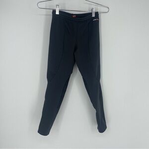 Kerrits Pants Girls Size M Kids Equestrian Riding Knee Patch Breeches Black